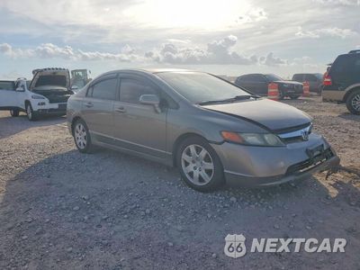 Czwarte zdjęcie samochodu z boku: 2006 HONDA CIVIC LX VIN:1HGFA16526L141306 - miniatura