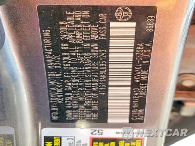 Zdjęcie 13 z 13 samochodu: 2020 TOYOTA CAMRY SE VIN:4T1G11AK9LU951243 - miniatura