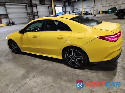 Drugie zdjęcie samochodu z przodu: 2020 MERCEDES-BENZ CLA 250 VIN:WDD5J4GB7LN019532 - miniatura