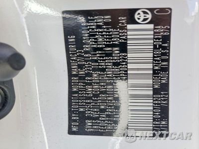 Zdjęcie 13 z 13 samochodu: 2023 TOYOTA COROLLA LE VIN:5YFB4MDE4PP064228 - miniatura