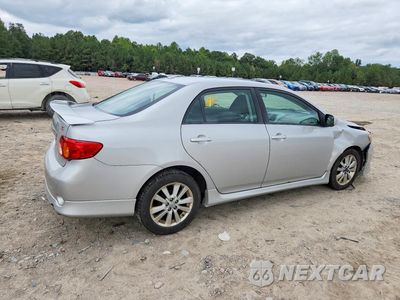 Trzecie zdjęcie samochodu z tyłu: 2010 TOYOTA COROLLA S VIN:2T1BU4EE3AC494127 - miniatura