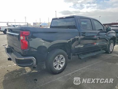 Trzecie zdjęcie samochodu z tyłu: 2022 CHEVROLET SILVERADO C1500 LT VIN:1GCPACEK1NZ640261 - miniatura