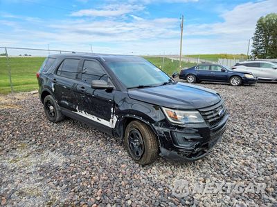 Czwarte zdjęcie samochodu z boku: 2017 FORD EXPLORER POLICE INTERCEPTOR VIN:1FM5K8AR0HGB54394 - miniatura