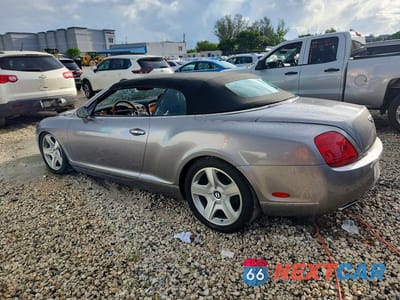 Drugie zdjęcie samochodu z przodu: 2007 BENTLEY CONTINENTAL GTC VIN:SCBDR33WX7C045791 - miniatura