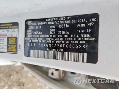 Zdjęcie 12 z 12 samochodu: 2015 KIA OPTIMA EX VIN:5XXGN4A76FG365289 - miniatura