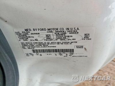 Zdjęcie 12 z 12 samochodu: 2004 FORD F250 SUPER DUTY VIN:1FTNF20L44EC95980 - miniatura