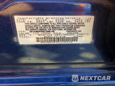 Zdjęcie 12 z 12 samochodu: 2012 NISSAN SENTRA 2.0 VIN:3N1AB6AP9CL696140 - miniatura