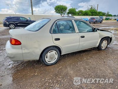 Trzecie zdjęcie samochodu z tyłu: 2002 TOYOTA COROLLA CE VIN:1NXBR12E82Z580795 - miniatura