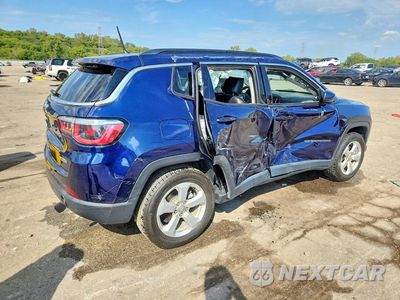 Trzecie zdjęcie samochodu z tyłu: 2017 JEEP COMPASS LATITUDE VIN:3C4NJCBB6HT668970 - miniatura
