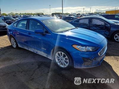 Czwarte zdjęcie samochodu z boku: 2019 FORD FUSION SE VIN:3FA6P0LU2KR231317 - miniatura
