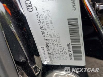 Zdjęcie 12 z 12 samochodu: 2015 AUDI A3 PREMIUM VIN:WAUBFGFF4F1003396 - miniatura
