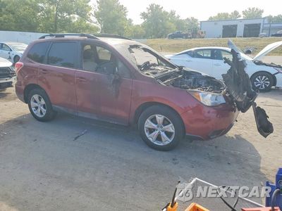 Czwarte zdjęcie samochodu z boku: 2015 SUBARU FORESTER 2.5I PREMIUM VIN:JF2SJADC7FH806039 - miniatura