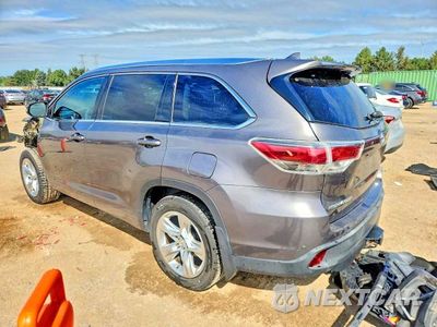 Drugie zdjęcie samochodu z przodu: 2015 TOYOTA HIGHLANDER LIMITED VIN:5TDDKRFH7FS166079 - miniatura