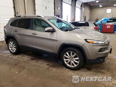 Czwarte zdjęcie samochodu z boku: 2017 JEEP CHEROKEE LIMITED VIN:1C4PJMDS6HW565019 - miniatura