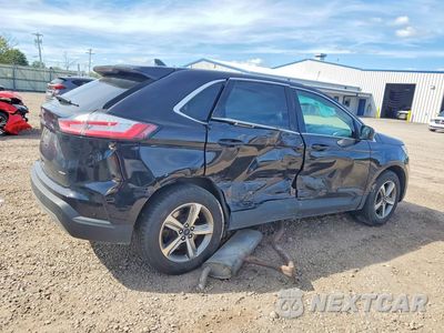 Trzecie zdjęcie samochodu z tyłu: 2022 FORD EDGE SEL VIN:2FMPK4J92NBB17173 - miniatura