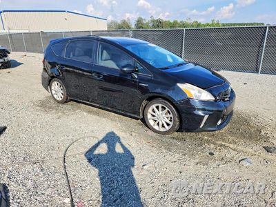 Czwarte zdjęcie samochodu z boku: 2012 TOYOTA PRIUS V FIVE VIN:JTDZN3EU6C3039202 - miniatura