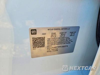 Zdjęcie 13 z 13 samochodu: 2023 CHEVROLET MALIBU LT VIN:1G1ZD5ST7PF192274 - miniatura