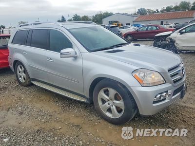 Czwarte zdjęcie samochodu z boku: 2011 MERCEDES-BENZ GL 450 4MATIC VIN:4JGBF7BE9BA756184 - miniatura