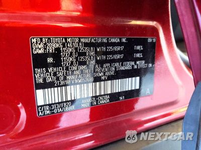 Zdjęcie 13 z 13 samochodu: 2019 TOYOTA RAV4 LE VIN:2T3H1RFV1KW052680 - miniatura