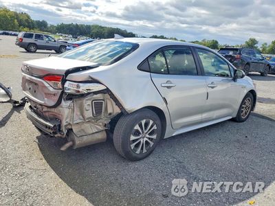 Trzecie zdjęcie samochodu z tyłu: 2021 TOYOTA COROLLA LE VIN:JTDEAMDE8MJ031755 - miniatura