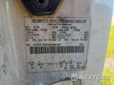 Zdjęcie 11 z 12 samochodu: 2009 FORD F350 SUPER DUTY VIN:1FDWF36R49EA96162 - miniatura