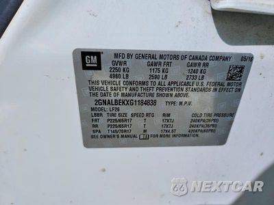 Zdjęcie 13 z 13 samochodu: 2016 CHEVROLET EQUINOX LS VIN:2GNALBEKXG1184838 - miniatura