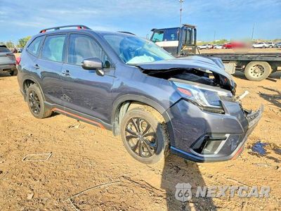 Czwarte zdjęcie samochodu z boku: 2023 SUBARU FORESTER SPORT VIN:JF2SKAJC1PH460217 - miniatura