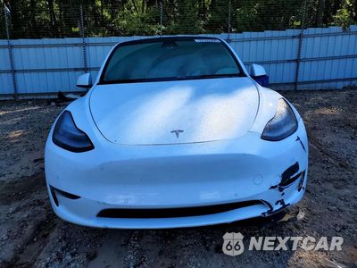 Piąte zdjęcie samochodu w środku: 2021 TESLA MODEL Y VIN:5YJYGDEE6MF210054 - miniatura