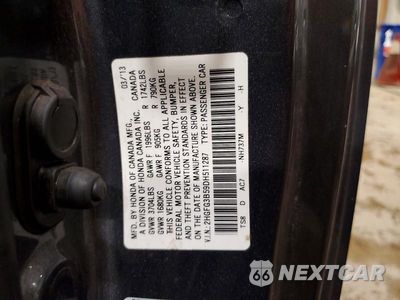 Zdjęcie 13 z 13 samochodu: 2013 HONDA CIVIC LX VIN:2HGFG3B59DH511287 - miniatura