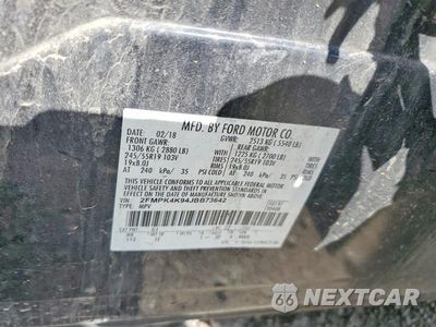 Zdjęcie 12 z 12 samochodu: 2018 FORD EDGE TITANIUM VIN:2FMPK4K94JBB73642 - miniatura