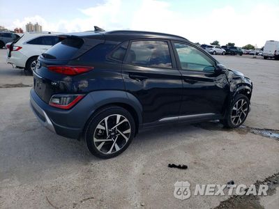 Trzecie zdjęcie samochodu z tyłu: 2023 HYUNDAI KONA LIMITED VIN:KM8K53A37PU933820 - miniatura