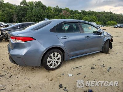 Trzecie zdjęcie samochodu z tyłu: 2021 TOYOTA COROLLA LE VIN:JTDEPMAE5MJ161074 - miniatura