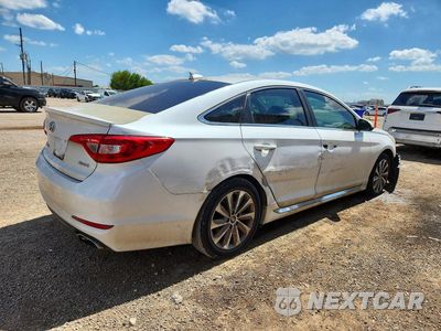 Trzecie zdjęcie samochodu z tyłu: 2015 HYUNDAI SONATA SPORT VIN:5NPE34AF8FH022363 - miniatura