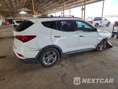 Trzecie zdjęcie samochodu z tyłu: 2018 HYUNDAI SANTA FE SPORT 2.4L VIN:5NMZU3LB9JH077347 - miniatura