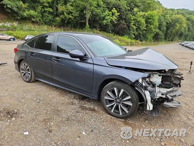 Czwarte zdjęcie samochodu z boku: 2023 HONDA CIVIC EX VIN:2HGFE1F78PH303184 - miniatura