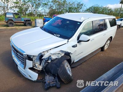 2021 GMC YUKON XL K1500 SLT 1GKS2GKD7MR359069 - główne zdjęcie licytacji z USA - miniatura