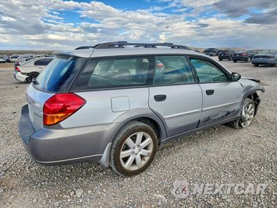 Trzecie zdjęcie samochodu z tyłu: 2006 SUBARU LEGACY OUTBACK 2.5I VIN:4S4BP61C967315939 - miniatura