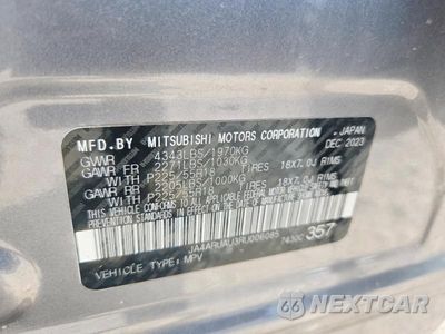 Zdjęcie 13 z 13 samochodu: 2024 MITSUBISHI OUTLANDER SPORT S/SE VIN:JA4ARUAU3RU006085 - miniatura