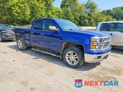 Czwarte zdjęcie samochodu z boku: 2014 CHEVROLET SILVERADO K1500 LT VIN:1GCVKREC7EZ167532 - miniatura