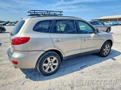 Trzecie zdjęcie samochodu z tyłu: 2007 HYUNDAI SANTA FE SE VIN:5NMSH13E87H010820 - miniatura