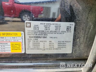 Zdjęcie 13 z 13 samochodu: 2017 BUICK ENCLAVE VIN:5GAKVCKD2HJ119641 - miniatura