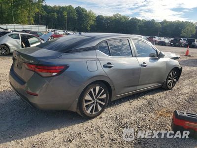 Trzecie zdjęcie samochodu z tyłu: 2021 NISSAN SENTRA SV VIN:3N1AB8CV8MY227472 - miniatura
