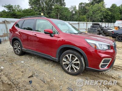Czwarte zdjęcie samochodu z boku: 2019 SUBARU FORESTER LIMITED VIN:JF2SKAUC1KH554750 - miniatura