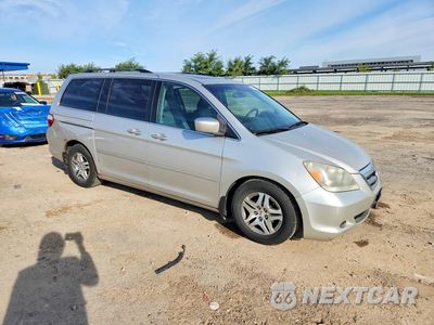 Czwarte zdjęcie samochodu z boku: 2005 HONDA ODYSSEY EXL VIN:5FNRL38605B036840 - miniatura