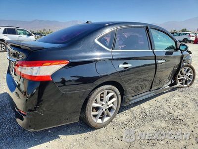 Trzecie zdjęcie samochodu z tyłu: 2014 NISSAN SENTRA SR VIN:3N1AB7AP2EL635348 - miniatura