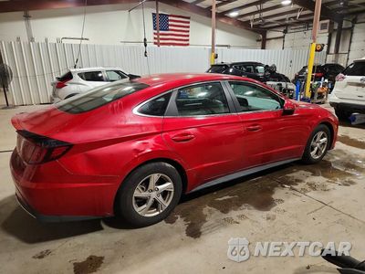 Trzecie zdjęcie samochodu z tyłu: 2022 HYUNDAI SONATA SE VIN:5NPEG4JA6NH149880 - miniatura