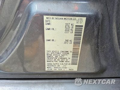 Zdjęcie 12 z 12 samochodu: 2018 NISSAN ALTIMA 2.5 SL VIN:1N4AL3AP9JC167858 - miniatura