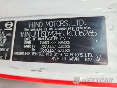Zdjęcie 12 z 12 samochodu: 2018 HINO 195 BOX TRUCK VIN:JHHSDM2H6JK006265 - miniatura
