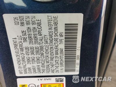 Zdjęcie 14 z 14 samochodu: 2026 HONDA CR-V EXL VIN:5J6RS3H70TL008441 - miniatura