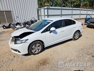 2013 HONDA CIVIC LX 19XFB2F54DE083657 - główne zdjęcie licytacji z USA - miniatura